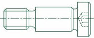 16 - M12 SHOULDER SOCKET HEAD CAP SCREW