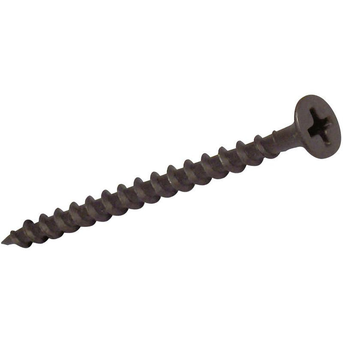 Unifix Coarse Thread Black Phosphate Bugle Head Sharp Point Drywall Screw