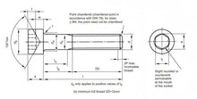 Load image into Gallery viewer, 8) M14 METRIC SOCKET HEAD CAP SCREWS 12.9 ISO 4762 / DIN 912 COARSE ZINC-BAKE CR+3