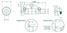 Load image into Gallery viewer, 1/2&quot;-3/8-16 UNC SHOULDER SOCKET HEAD CAP SCREW