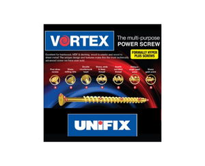 Unifix Vortex The Multi-Purpose POWER SCREW Small Box