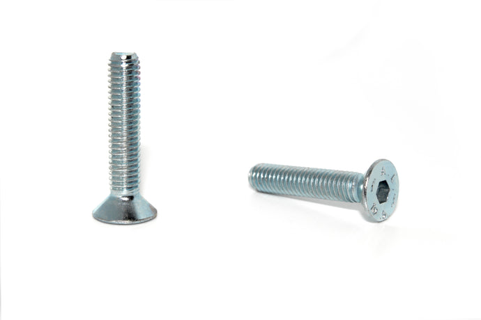 M6 METRIC SOCKET COUNTERSUNK HEAD SCREWS ZINC-BAKE CR+3