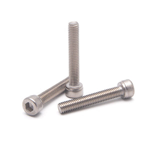 5) M8 METRIC SOCKET HEAD CAP SCREWS 12.9 ISO 4762 / DIN 912 COARSE ZINC-BAKE CR+3